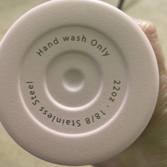 22oz Iron Flask insulated water bottle. Rose color. EUC - Picture 4 of 9